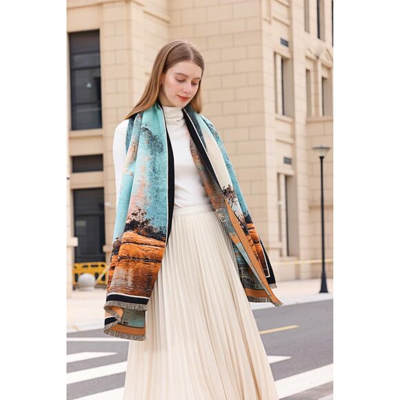 Winter Pashmina Shawls And Wraps Blanket Fashion Shawl Decoration Scarves 3868